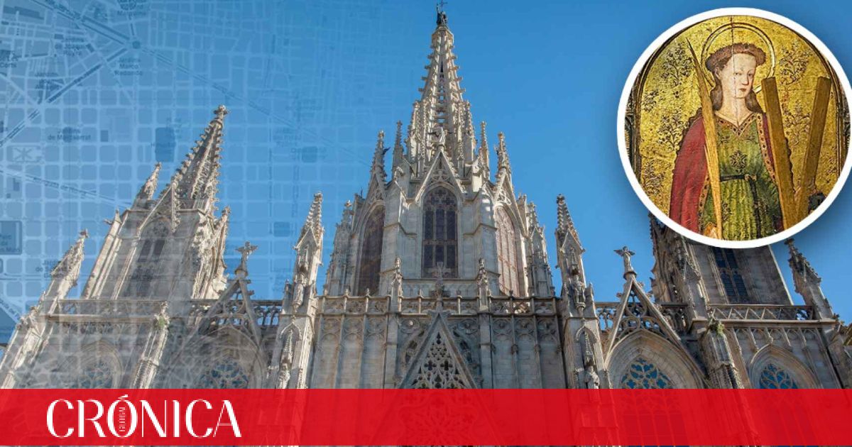 MAPA Quién era Santa Eulalia Ruta por Barcelona para conocer a la