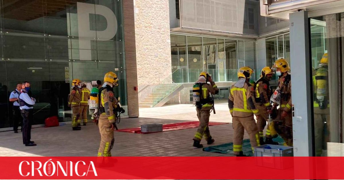 Susto En La Sede De La Generalitat En Girona Un Motor Quemado Humo Y