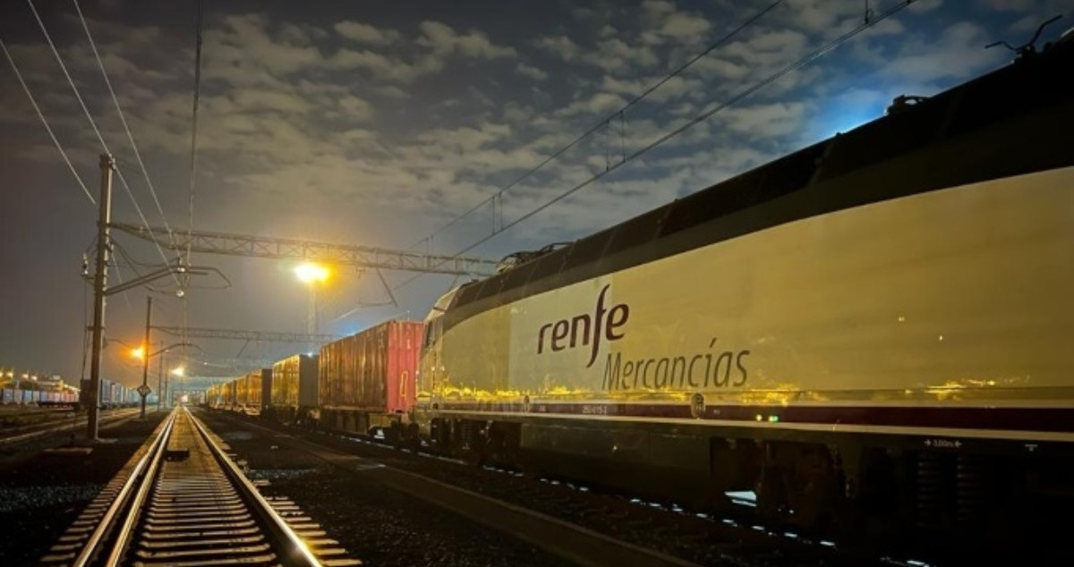 El 'tren cereal' de Ucrania llega a Barcelona / EP