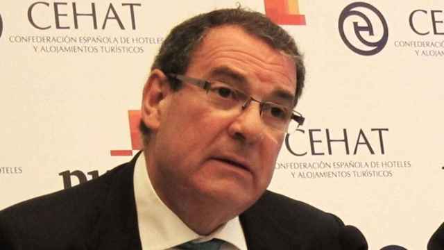Juan Molas, presidente de la  patronal de los hoteleros Cehat / EUROPA PRESS