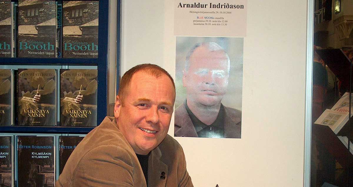 El escritor islandés Arnaldur Indridason, el creador del comisario Erlendur Sveinsson / WIKIPEDIA