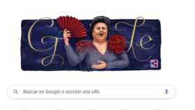 'Doodle' de Google, a Montserrat Caballé /CD