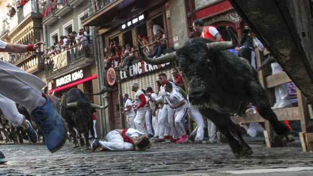 Imagen de archivo de una corrida de toros en Pamplona / EP