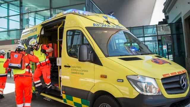 Equipo sanitario del servicio de Emergencias /EP