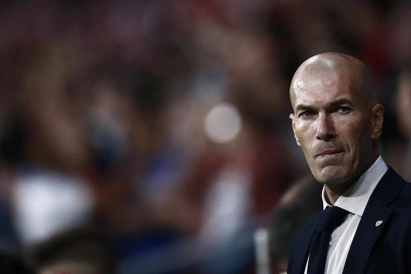 Zidane, en un partido con el Real Madrid / EFE