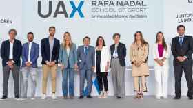 Fotografía del evento de UAX Rafa Nadal School of Sport / REDES