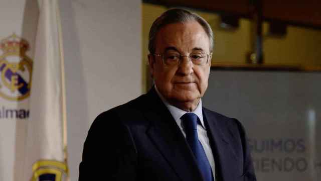 Florentino Pérez en un acto del Real Madrid / EFE