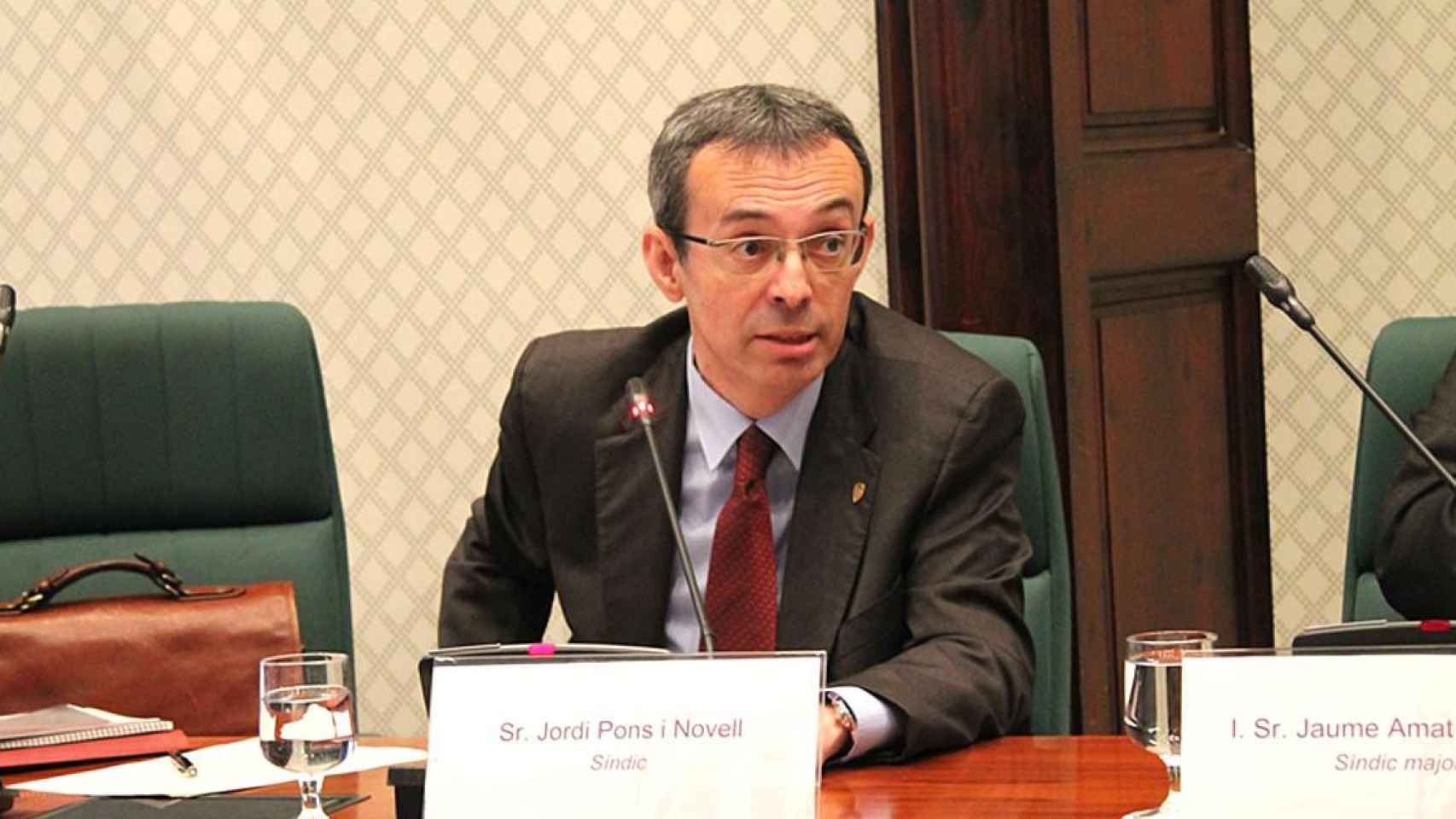 Jordi Pons, síndico de la Sindicatura de Cuentas / EP