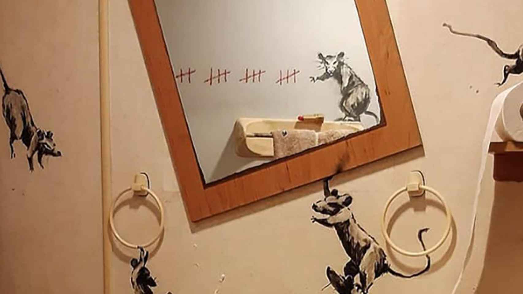 La nueva obra de Banksy publicada en su cuenta de Instagram