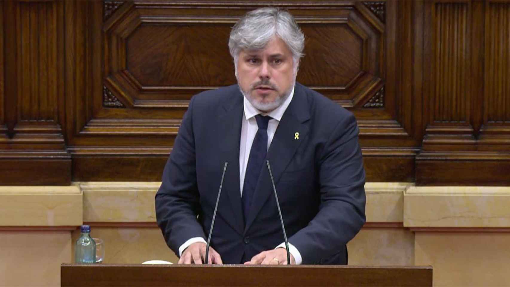 El presidente del grupo parlamentario de Junts per Catalunya, Albert Batet / CG
