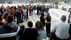 Decenas de estudiantes protestan en la UAB por las detenciones de varios miembros de los CDR / UNISXREPUBLICA