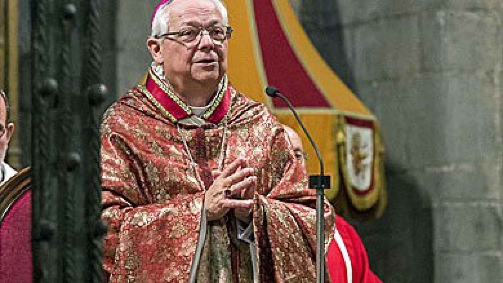 El obispo de Gerona, Francesc Pardo