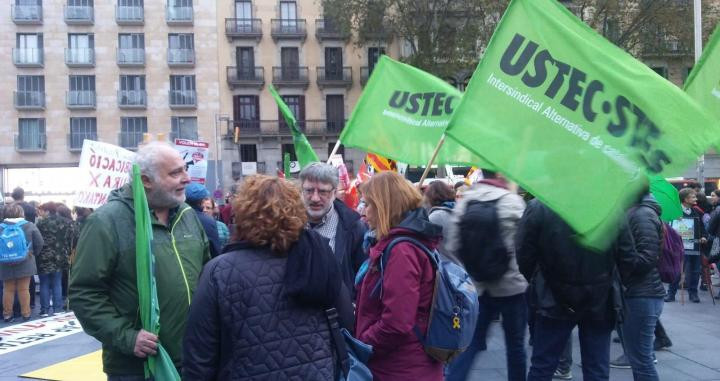 Manifestación en Barcelona contra los recortes en educación / CG