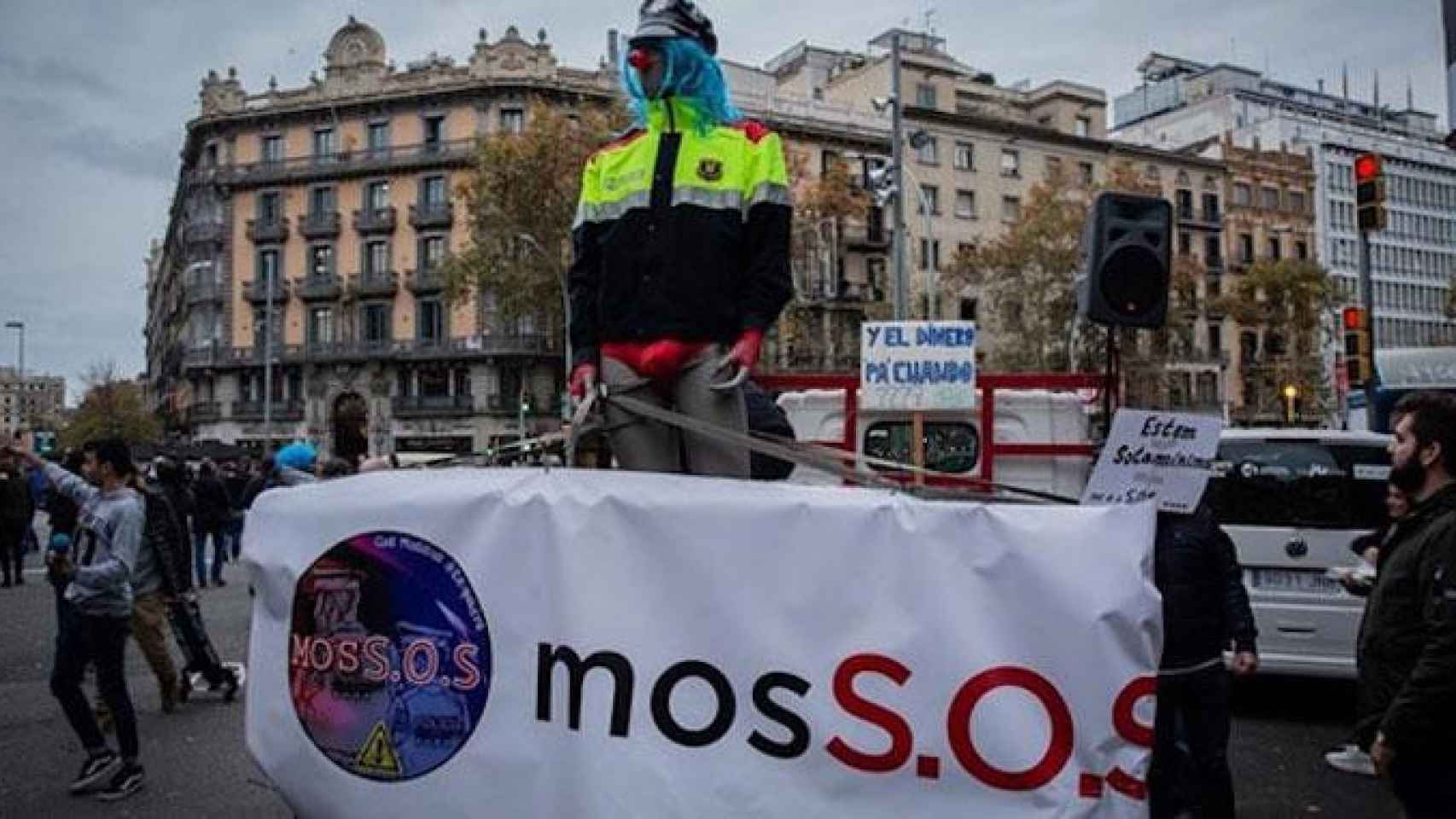 Protestas de sindicatos de mossos / EUROPAPRESS