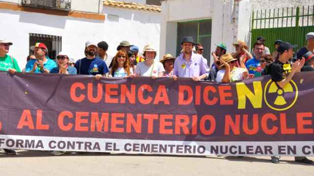 Los vecinos de Villar de Cañas en contra del cementerio nuclear / EQUO CUENCA