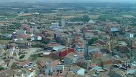 Vista aérea de Alguaire