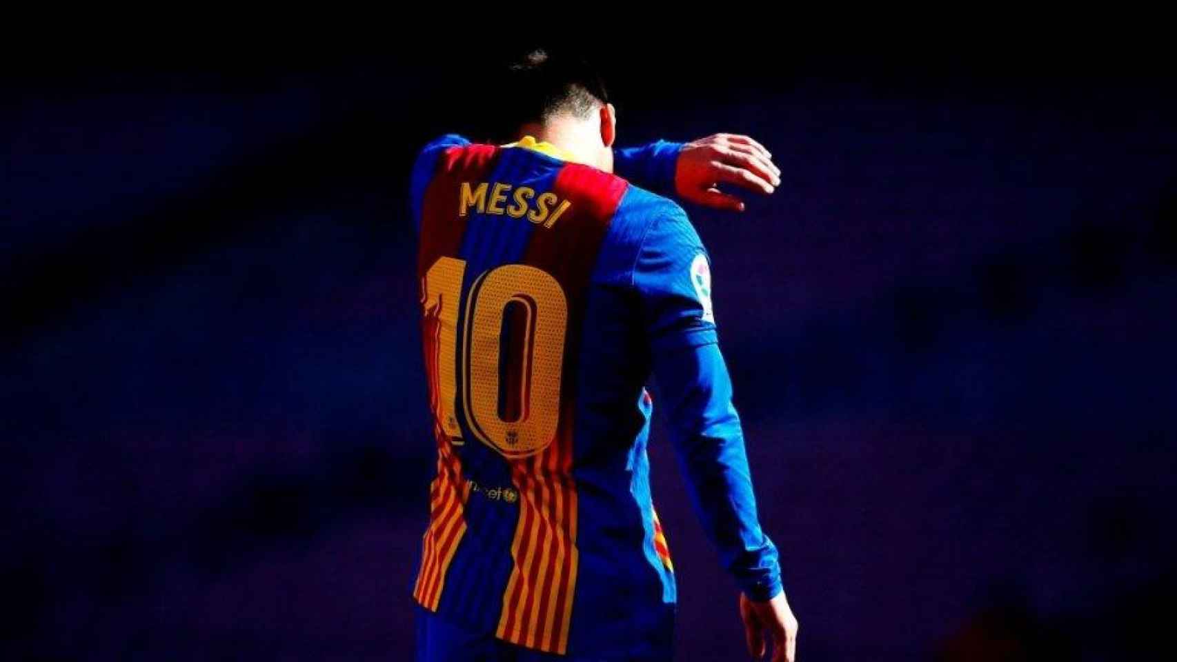 Leo Messi, en un partido con el Barça / REDES