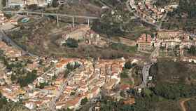 Vista aérea de Monistrol de Montserrat