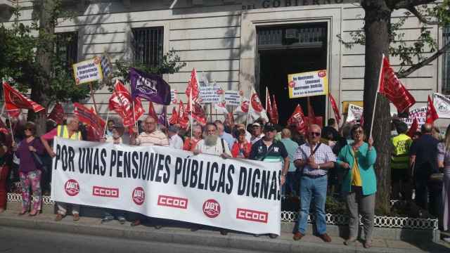 Manifestación por unas pensiones dignas / EUROPA PRESS