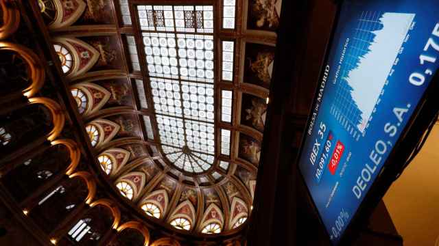 La Bolsa de Madrid en la última sesión del año, el 29 de diciembre de 2017 / EFE