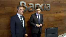 José Sevilla, consejero delegado de Bankia, y José Ignacio Goirigolzarri, su presidente, en una imagen de archivo / EFE