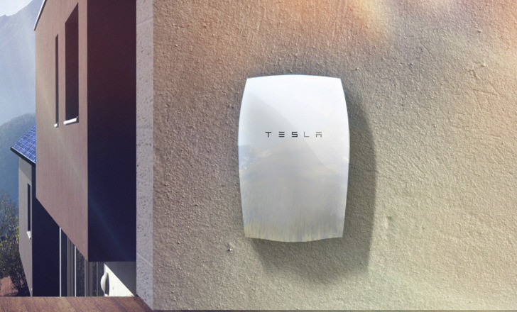 Imagen de una batería de muro de Tesla / CG