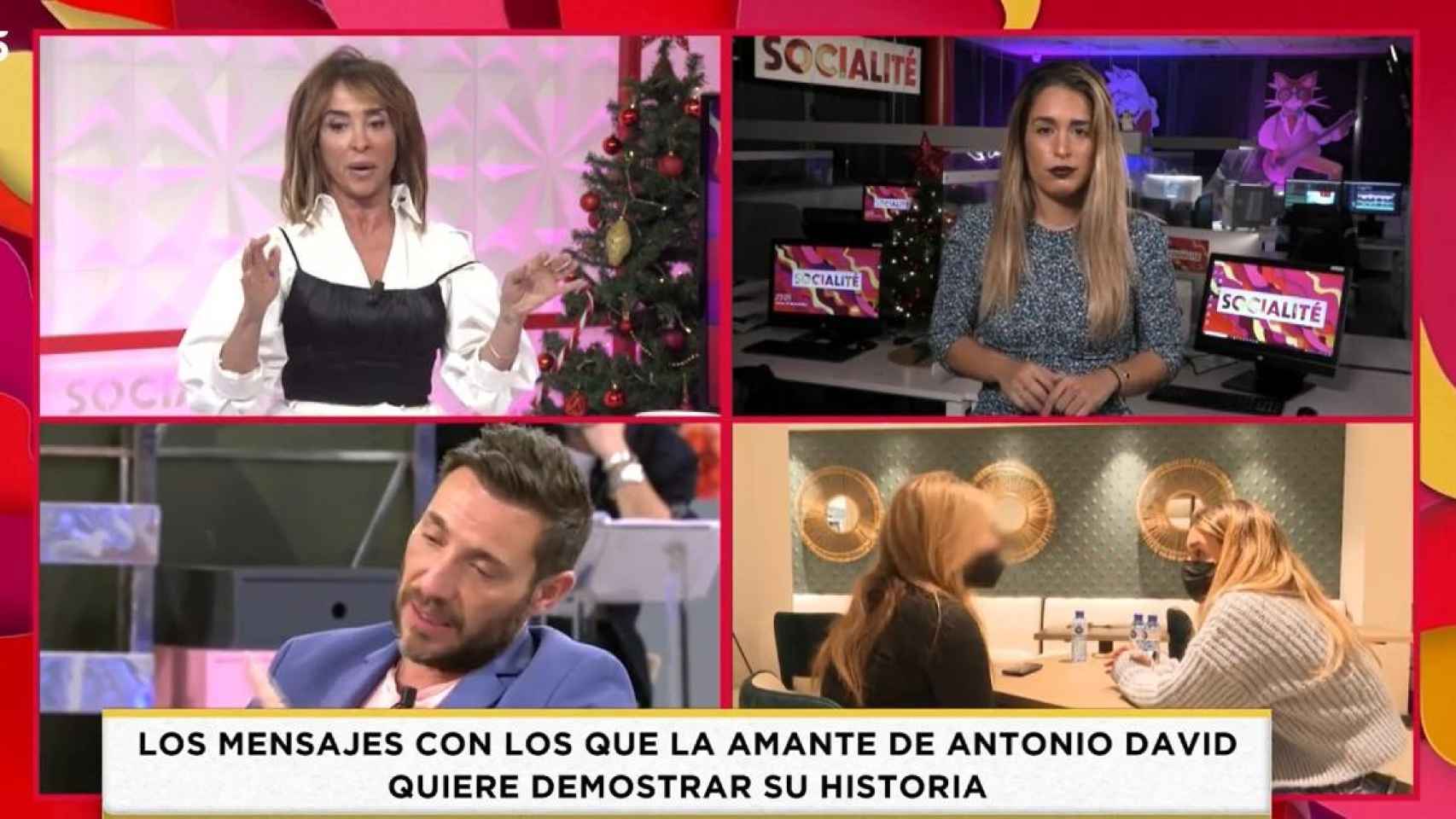 La amante de Antoniodá con María Patiño /TELECINCO