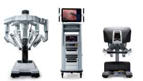 Imagen de los robots Da Vinci, cuyo uso ha revolucionado la cirugía hospitalaria