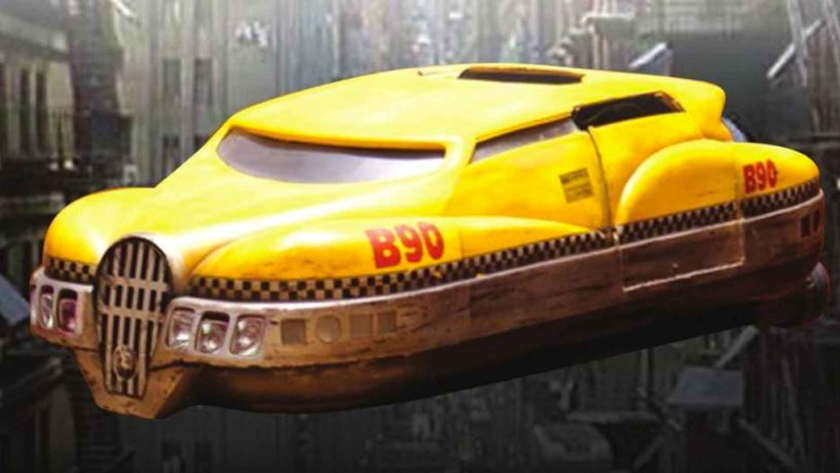El taxi volador de la película 'El quinto elemento' / FOROPARALELO