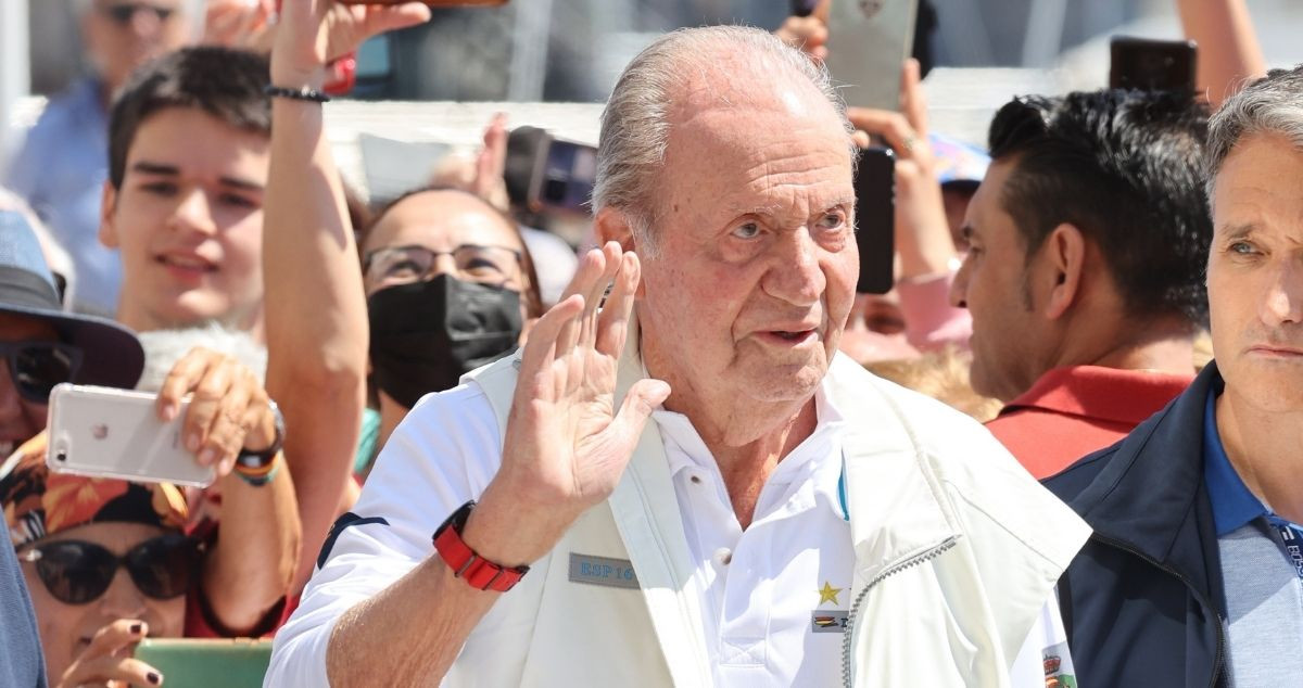 Juan Carlos I a su llegada a España / EP