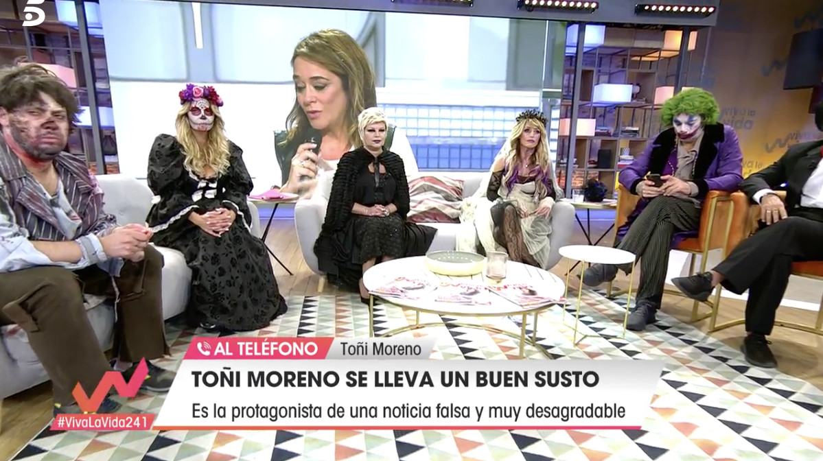 Toñi Moreno habla tras la noticia falsa acerca de la pérdida de su bebé / MEDIASET