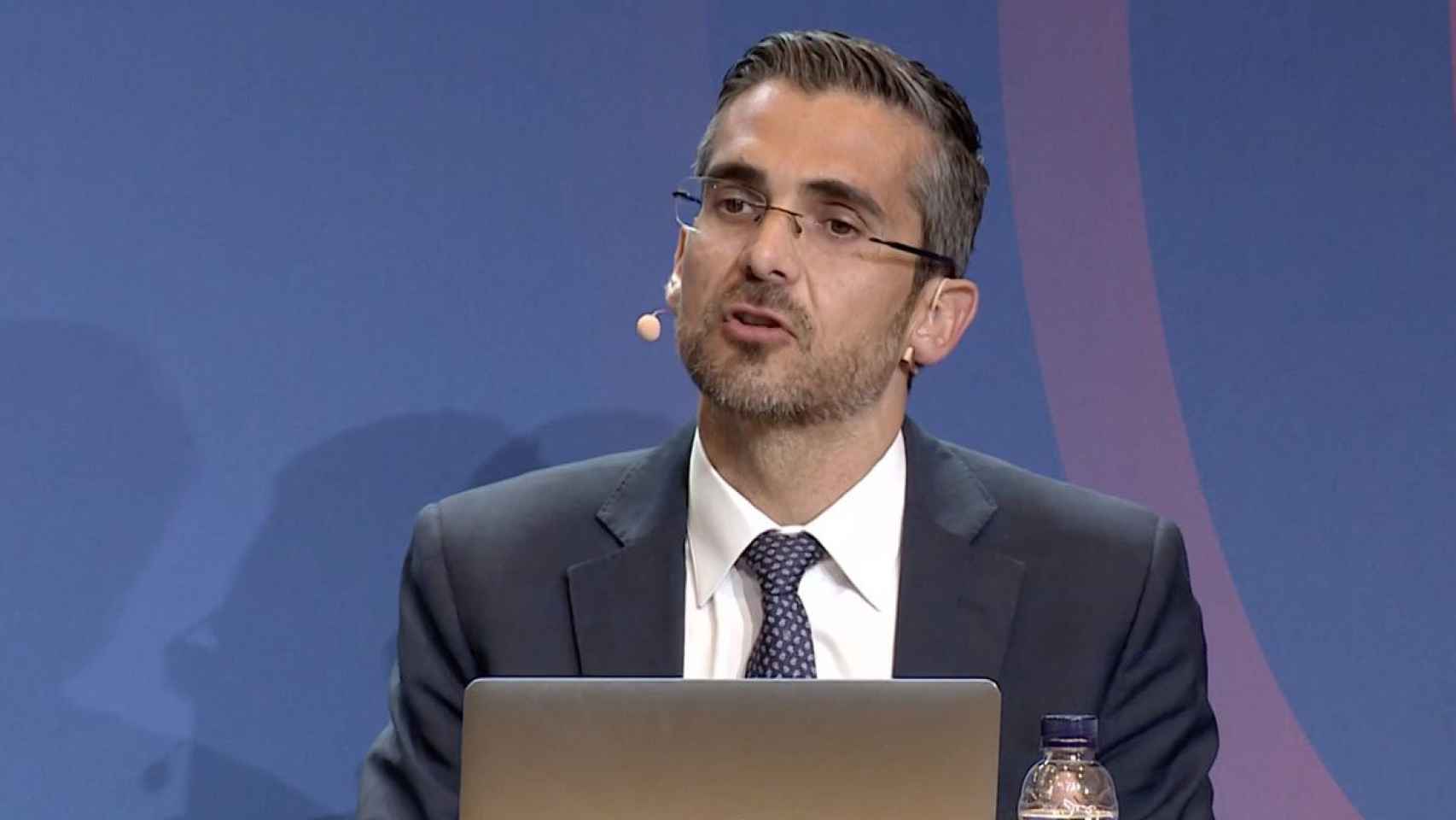 Jaume Campaner, durante la rueda de prensa del forensic / Redes