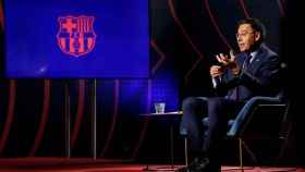 Josep Maria Bartomeu en su entrevista en Barça TV / Twitter
