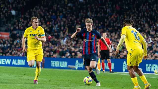 Frenkie de Jong contra el Cádiz / Luis Miguel Añón (Culemanía)