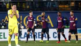 El Barça da alas a la última ilusión del Atlético tras el empate contra el Villarreal / EFE