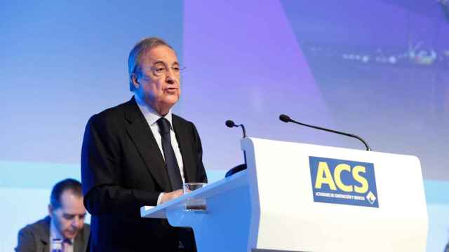 Florentino Pérez en un acto de ACS / EFE