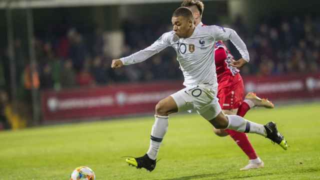 Kylian Mbappé con la selección francesa / EFE