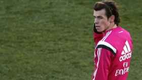 Gareth Bale entrenando con el Real Madrid / EFE
