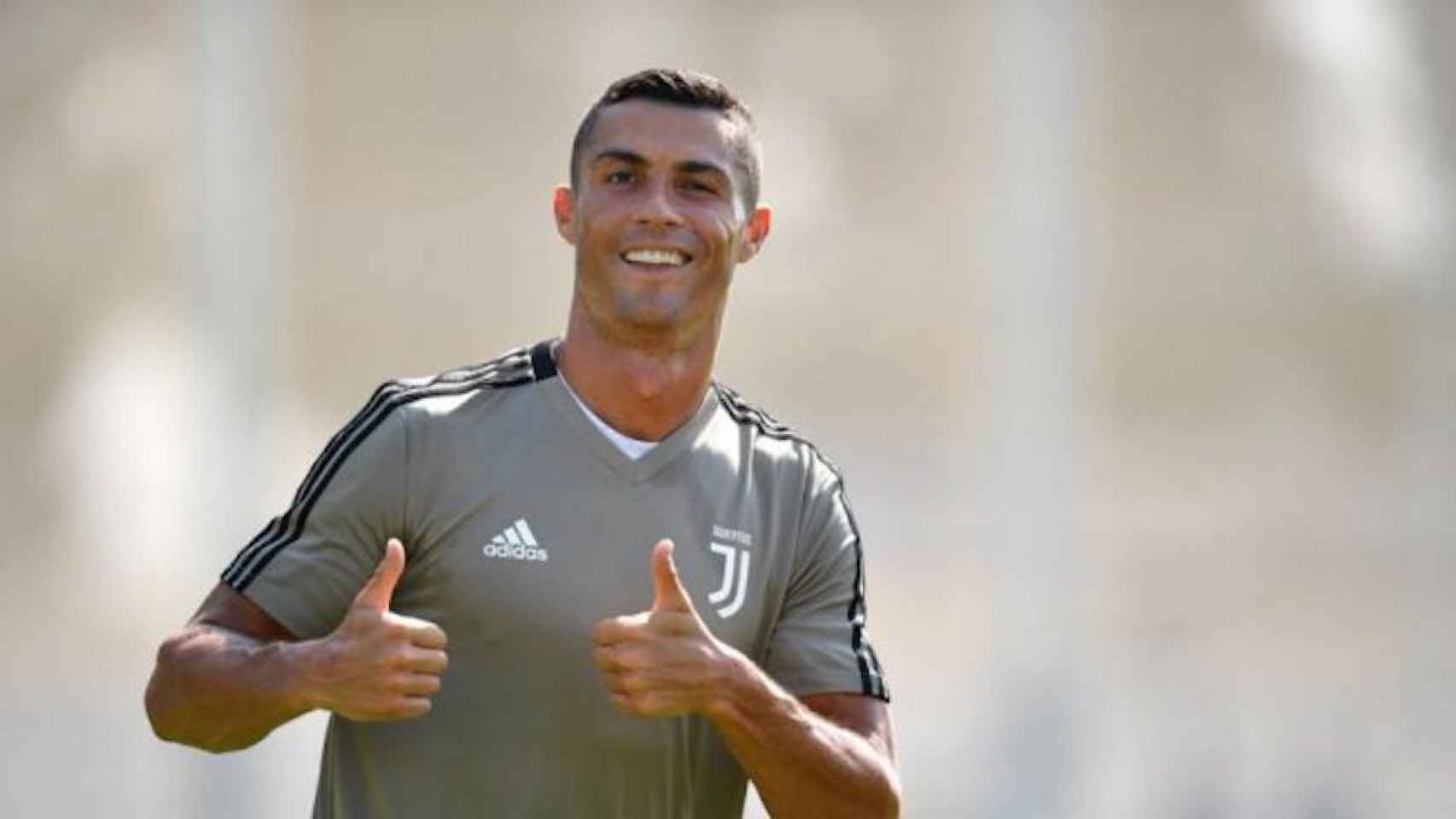 Una foto de archivo de Cristiano Ronaldo durante un entrenamiento con la Juventus | Juventus