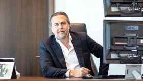 Tony Chedraoui, 'hedge fund manager' de Tyrus Capital, en su despacho / Cedida