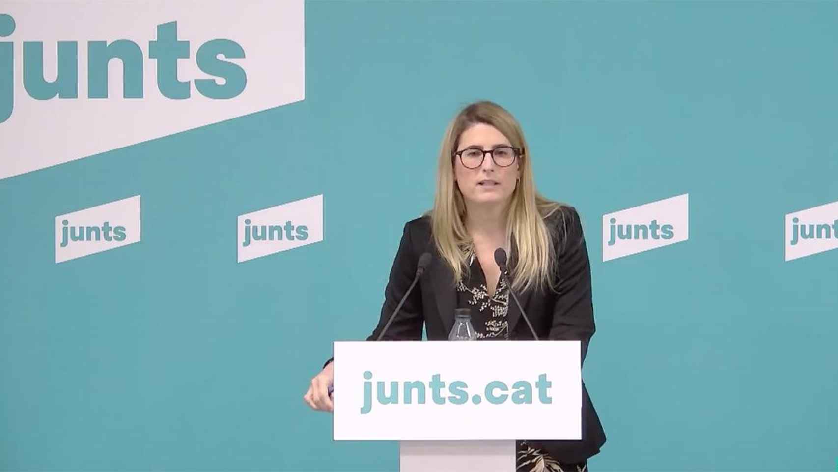 La vicepresidenta y portavoz de Junts per Catalunya, Elsa Artadi