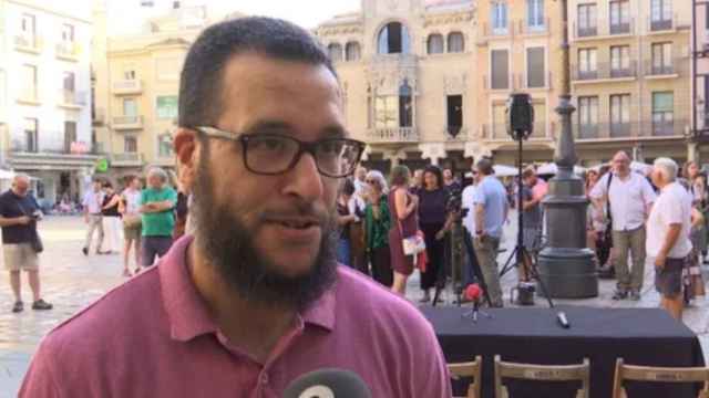 Mohamed Said Badaoui, activista que permanece en un Centro de Internamiento para Extranjeros después de ser detenido en agosto / TV3