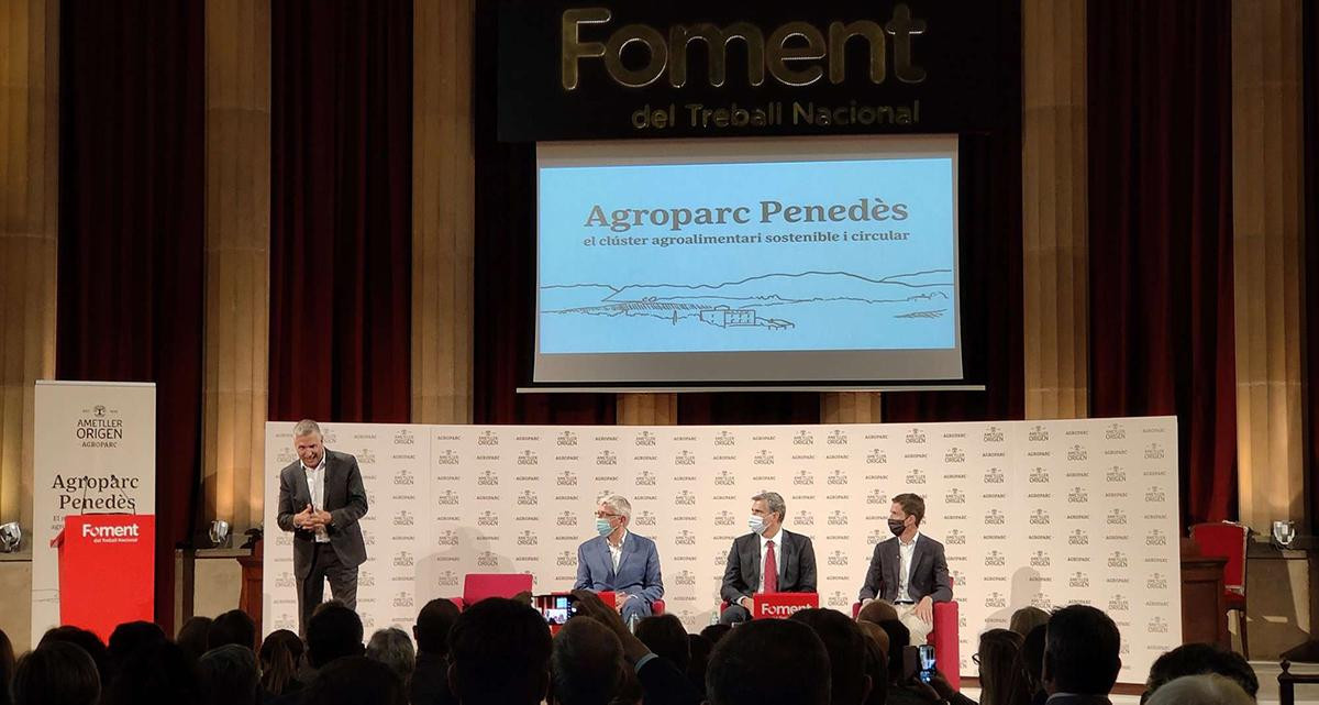 Presentación del Agroparc Penedès de Ametller Origen en la sede de Foment del Treball, en Barcelona / CARLOS MANZANO - CRÓNICA GLOBAL