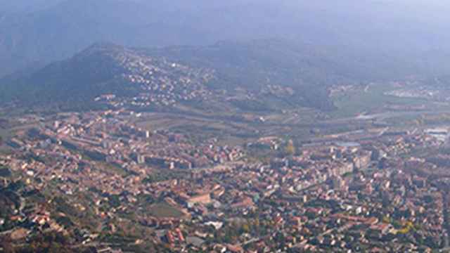 Vista aérea de Berga