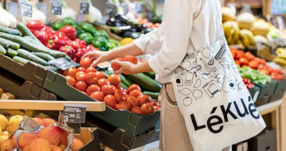 Una bolsa de tela de Lékué para reducir el consumo de plástico / LÉKUÉ