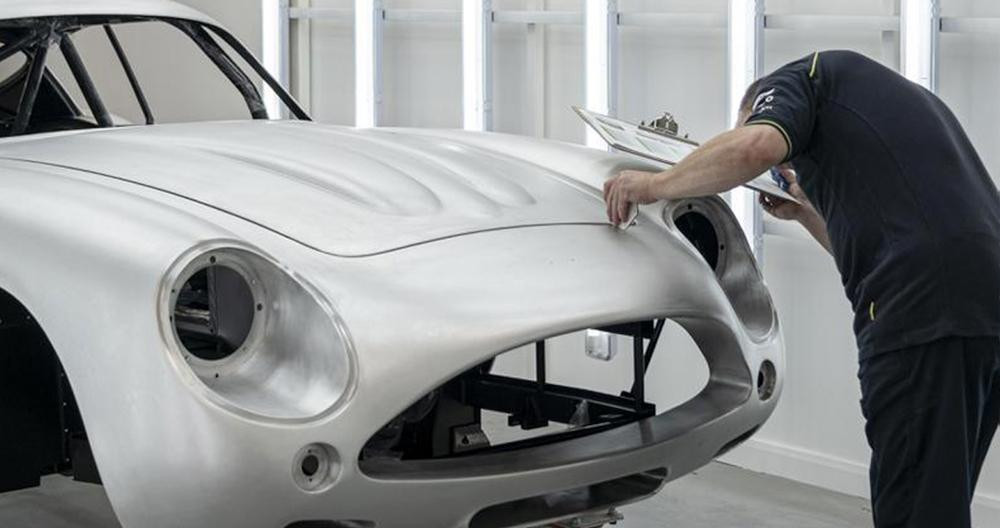 Proceso de fabricación del Aston Martin DB4 GT Zagato Continuation