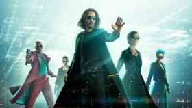 Imagen del cartel de la nueva entrega de 'The Matrix Resurrections' con sus protagonistas / WARNER BROS
