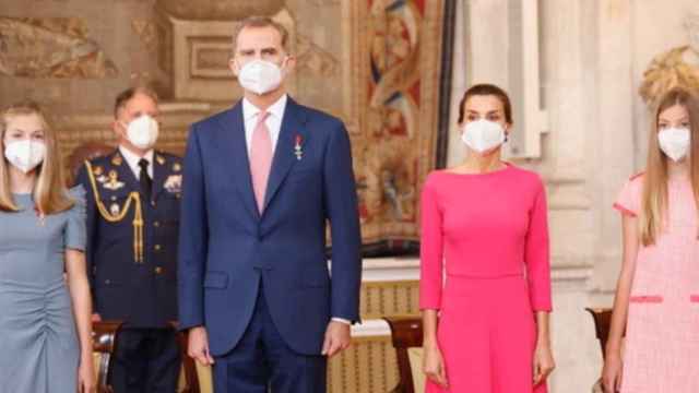 El actual Rey de España, con su familia, protagonizará esta serie sobre los Borbones / CASA REAL