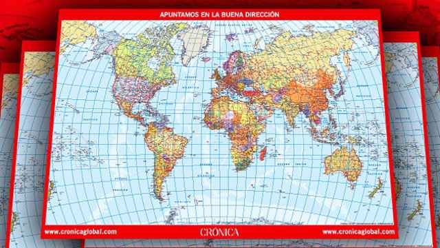 Mapamundi de 'Crónica Global' / CG