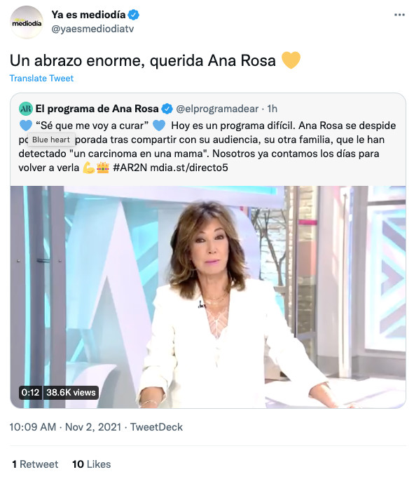 Usuarios en las redes sociales sobre Ana Rosa Quintana / TWITTER
